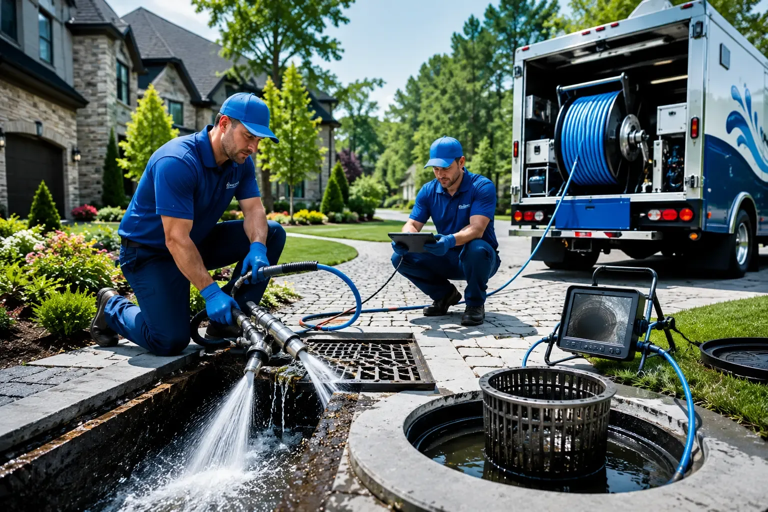 Local outdoor drain cleaning professionals in Newport, MI